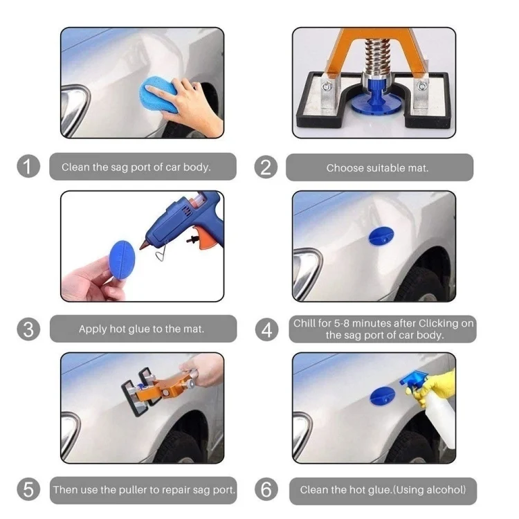 EDA0030859_6.webp 54 in 1 12V Car Cigarette Lighter Plug Paintless Dent Puller - Image 7