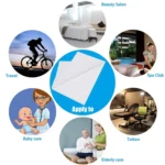 10pcs 100x200cm Disposable Thicken Non-Woven Fabric Waterproof Oil-proof Beauty Salon Massage Bed Hospital Bed Coverlet - Image 5