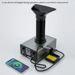 TBK D201 Constant Temperature Soldering Iron Welder Station With Smoke Filter - Image 3