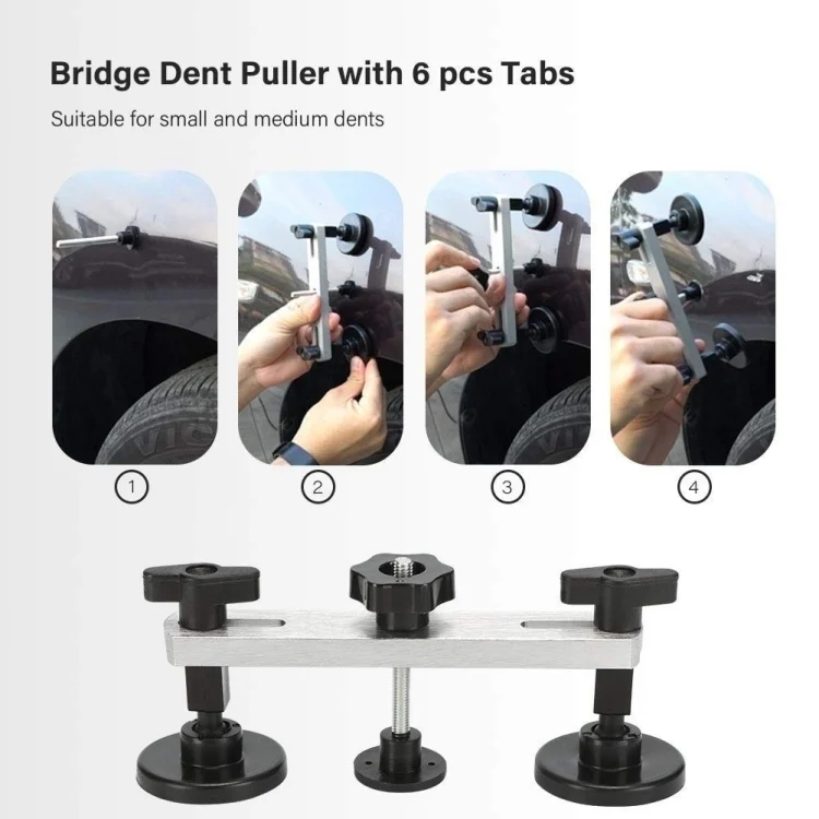 EDA003091701_4.webp D3 96 in 1 Car Paintless Dent Dings Repair Lifter Tools Kit - Image 5