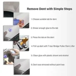 D3 96 in 1 Car Paintless Dent Dings Repair Lifter Tools Kit - Image 7