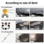 D3 96 in 1 Car Paintless Dent Dings Repair Lifter Tools Kit - Image 8