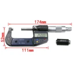 Electronic Digital Micrometer (resolution 0.001mm) - Image 2