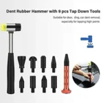 Q1 18 in 1 Car Paintless Dent Repair Hail Remover Hooks Rods Kit - Image 4