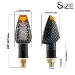 2 PCS KC025 Motorcycle 14LED Turn Signal Light - Image 2