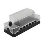 6 Way Fuse Box Blade Fuse Holder with Negative for Auto Car Truck Boat - Image 2