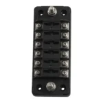6 Way Fuse Box Blade Fuse Holder with Negative for Auto Car Truck Boat - Image 4