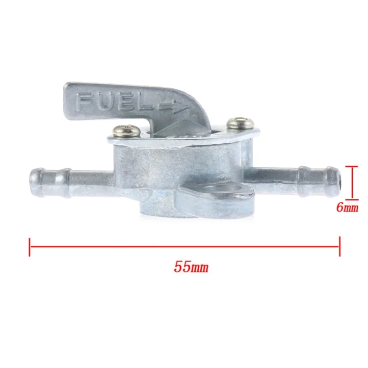 EDA0031528_3.webp 2pcs 6mm Motorcycle Scooter Fuel Tap Gas Petrol Valve Fuel Tank Switch - Image 4