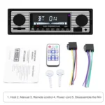 SX-5513 Car LCD Bluetooth 12V MP3 Player, Support FM / TF / U Disk - Image 5