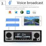 SX-5513 Car LCD Bluetooth 12V MP3 Player, Support FM / TF / U Disk - Image 8