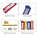 Motorcycle Modification Accessories CNC Handle Bar Grips Set - Image 3