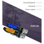 Universal Motor Bike Footpegs Foot Rests Rear Pedals Set Motorcycle Modification Accessories - Image 6