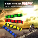 2 PCS Motorcycle Modification Accessories PVC Horn ShapeHand Grip Cover Handlebar Set - Image 7