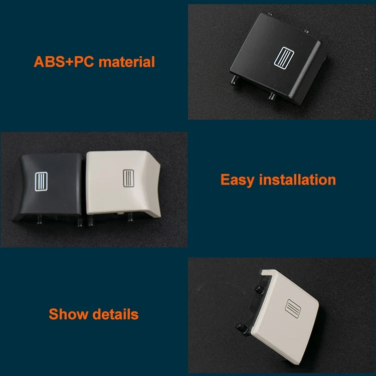 EDA003194301_B2.webp Car Dome Light Button Sunroof Window Switch Button for Mercedes-Benz W166 / W292 2012-, Left Driving - Image 3