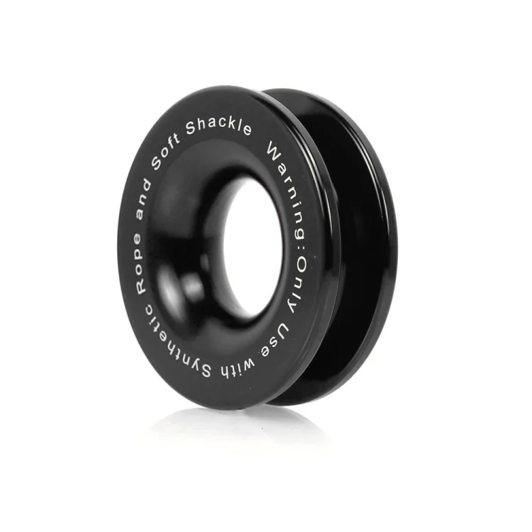 EDA003200301A.webp Truck Winch Snatch Recovery Ring for Soft Shackle ATV UTV Rcovery 41000 lb - Image 1