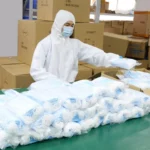 Waterproof Disposable SF Non-woven Breathable Film Siamese Isolation Suit Safely Clothes - Image 5