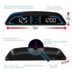 G3 Car 5.5 inch HUD Head-up Display HD GPS Speed Alarm Odometer - Image 2