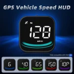 G4 Head Up Display Car Speedometer Smart Digital Alarm Reminder GPS HUD - Image 4