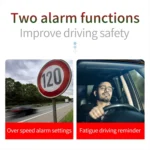 G7 GPS HUD Display Speedometer Digital Car Head-Up Display Over-speed Alarm - Image 5