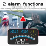 G10 5.5 inch Car HUD GPS Head Up Display Speedometer Odometer LED Windscreen Projector - Image 8