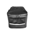 Motorcycle Waterproof PU Leather Rack Rear Carrier Bag, Capacity: 9L with Rain Cover - Image 2