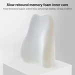 Office Memory Foam Cushion Lumbar Support Cushion - Image 6