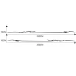 2 PCS/Set D-933 Lightning Pattern Car Modified Decorative Sticker - Image 3