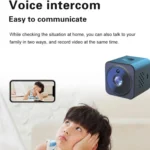 AS02 Home Security Infrared Night Vision Wireless Voice Intercom Small Camera - Image 5