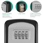 G9 4-digit Password Aluminum Alloy Key Storage Box - Image 3
