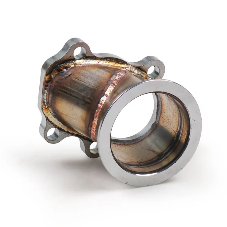 EDA0034374_2.webp Car Modified 63mm Turbo Down Pipe V-band Adapter with Clamp Flange - Image 3