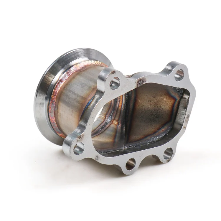EDA0034374_3.webp Car Modified 63mm Turbo Down Pipe V-band Adapter with Clamp Flange - Image 4
