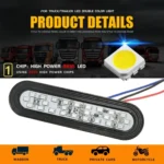 2 PCS 24LED Reflector Brake Light Turn Signal Light - Image 4