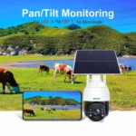 ESCAM QF624 3MP HD IP66 Waterproof WiFi Solar Panel PT IP Camera without Battery - Image 7