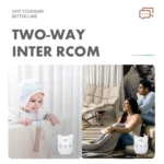 Wireless Audio Baby Monitor Support Voice Monitoring + Intercom + Night Light without Battery - Image 5
