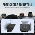 A450 O Car 2.8 inch OBDII Head-Up Display System - Image 3