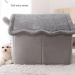 House Type Universal Removable and Washable Pet Dog Cat Bed Pet Supplies - Image 5