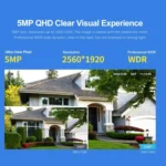 SriHome SH034 5.0MP Mini Dual 2.4 / 5G WiFi Outdoor Waterproof Video Surveillance Color Night Vision Security CCTV Cam - Image 12