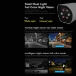 SriHome SH034 5.0MP Mini Dual 2.4 / 5G WiFi Outdoor Waterproof Video Surveillance Color Night Vision Security CCTV Cam - Image 13