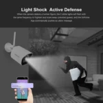 SriHome SH034 5.0MP Mini Dual 2.4 / 5G WiFi Outdoor Waterproof Video Surveillance Color Night Vision Security CCTV Cam - Image 9