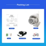 Sricam SP008C 5MP 10X Zoom IP66 Waterproof CCTV WiFi IP Camera Monitor - Image 15