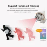 Sricam SP008C 5MP 10X Zoom IP66 Waterproof CCTV WiFi IP Camera Monitor - Image 8