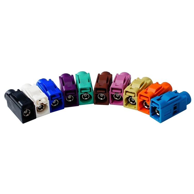 EDA003549301_B2.webp For RG174 Cable Fakra Radio Crimp Female Jack / Plug Connector with Phantom RF Coaxial - Image 3