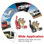 1 Pair Car Battery Terminals Quick Disconnect Cables Connectors, with L Wrench + Terminal + Insulation Pad + Brush - Image 7