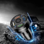 TE-094 4 in 1 Cigarette Lighter Conversion Plug Multi-function USB Car Fast Charger - Image 2