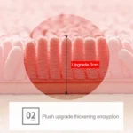 Chenille Non Slip Shaggy Soft Water Absorption Bedroom Bathroom kitchen Carpet Mat - Image 4