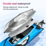 S2 Waterproof High Speed RC Speedboat Toy Boat - Image 3