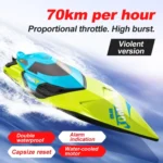 S2 Waterproof High Speed RC Speedboat Toy Boat - Image 5