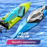 S2 Waterproof High Speed RC Speedboat Toy Boat - Image 8