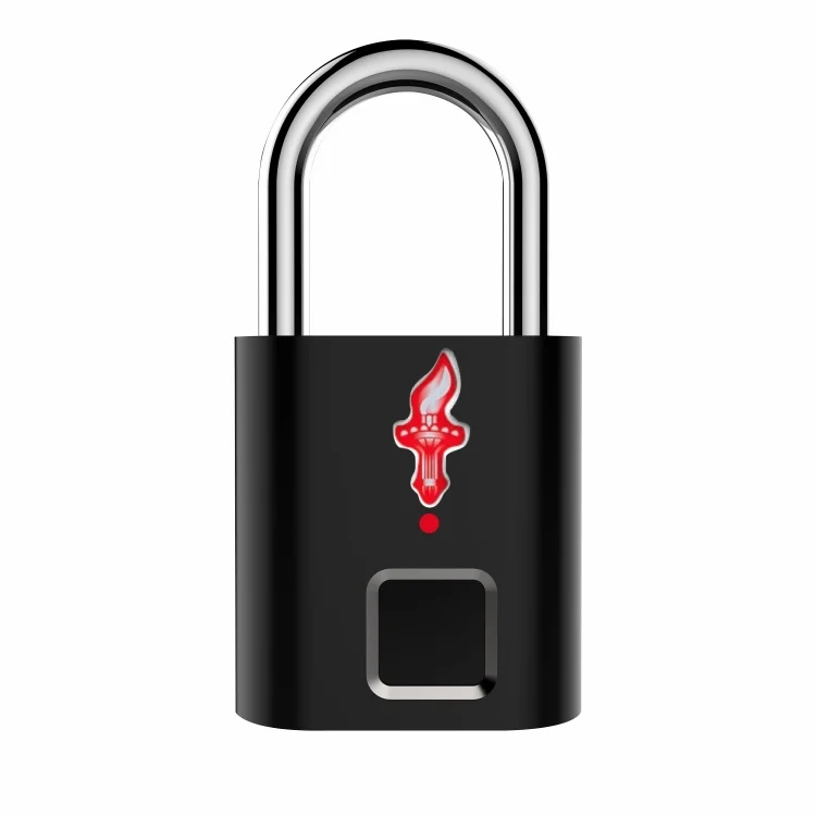 P16 5V Micro USB Charging Semiconductor Fingerprint Sensing TSA Padlock