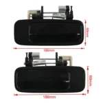 1 Pair Car Rear Outside Door Handle 69240-AA010 for Toyota Camry 1997-2001 - Image 6